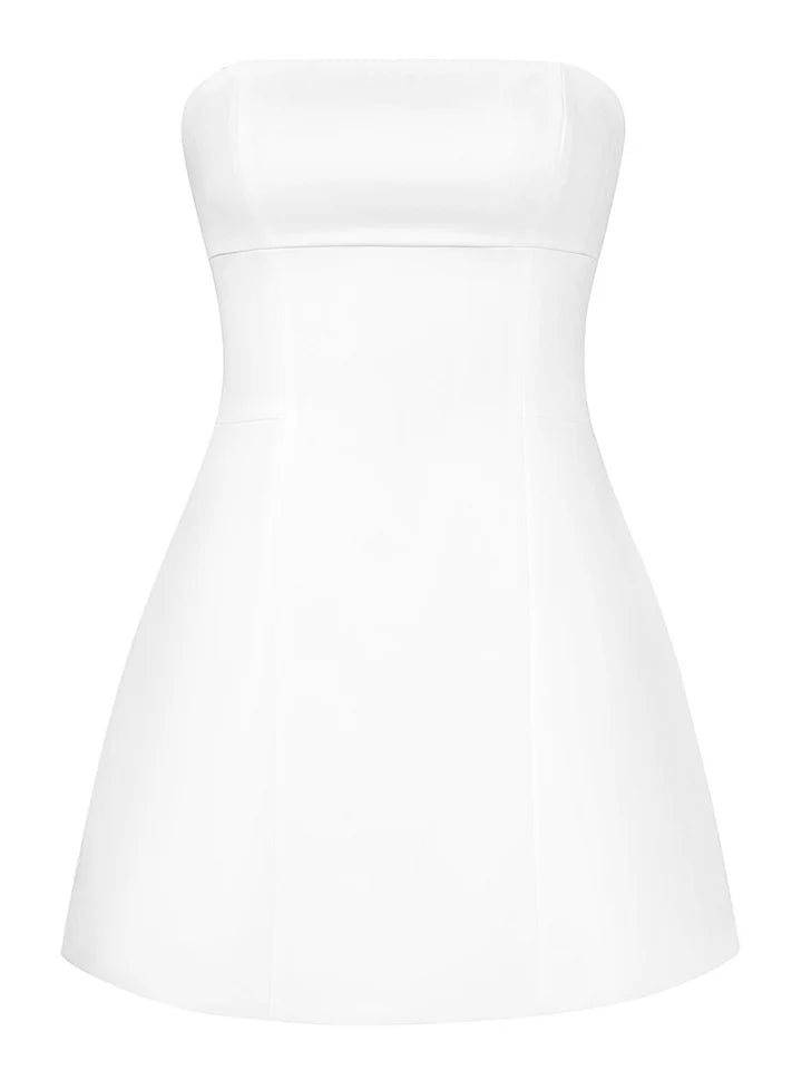 After Dark A - Line Mini Dress - Auraflows