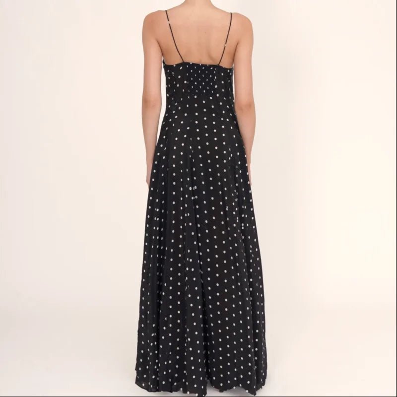 BELGRAVIA Dot Maxi Vintage Dress - Auraflows