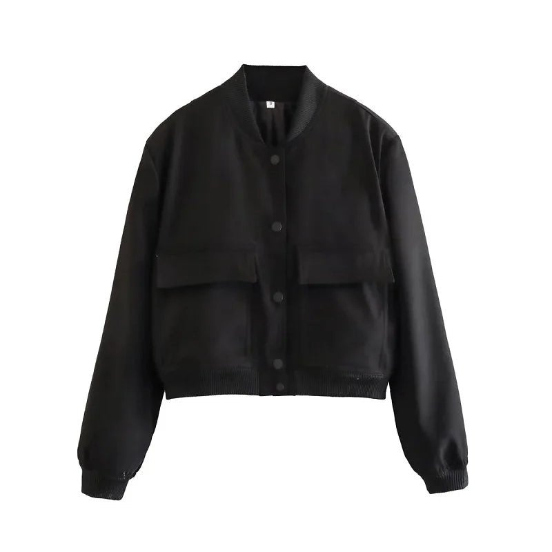 CASTA Y2K Bomber Jacket - Auraflows