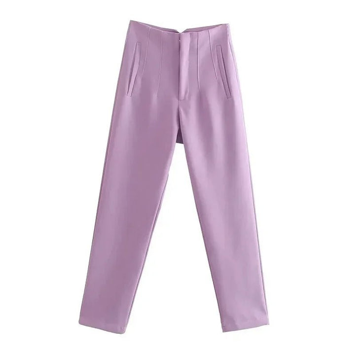 NOUR Vintage Straight Pants - Auraflows