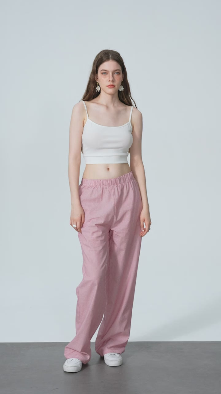 HOLLIS Drawstring Wide Leg Pants